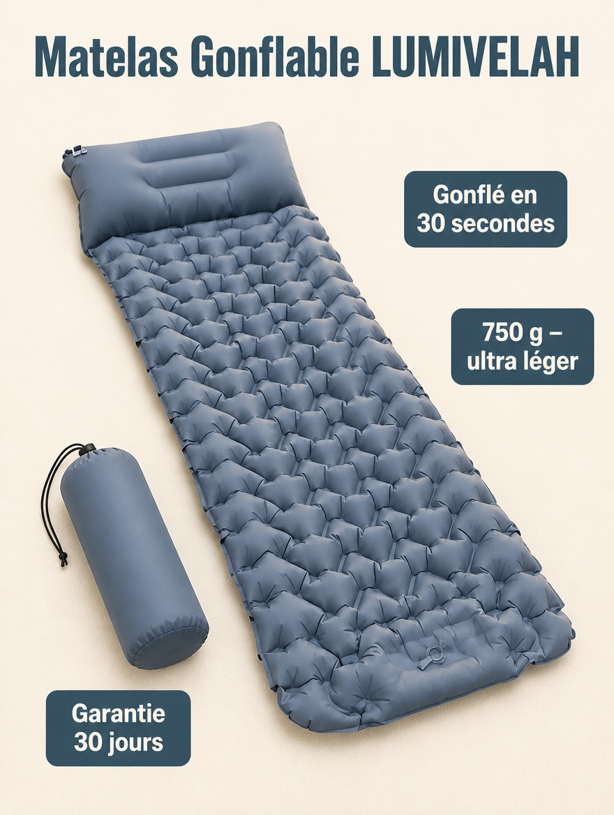 Matelas Gonflable LUMIVELAH